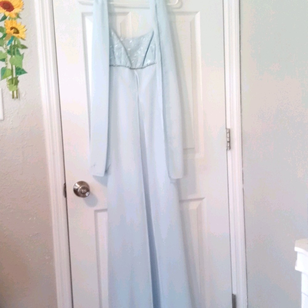 Baby Blue Prom Dress